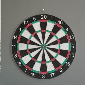 Double sided Dart board
